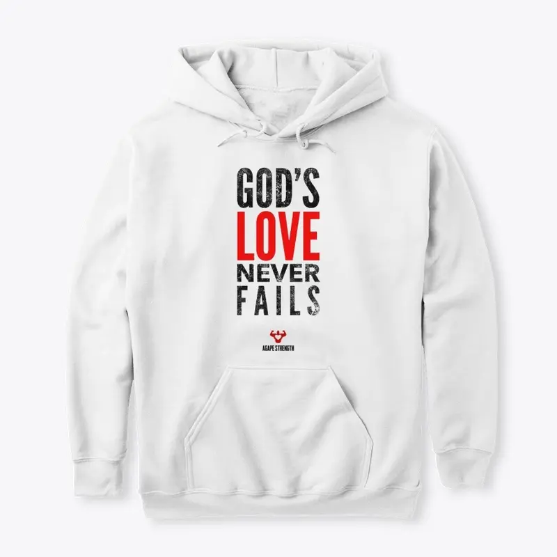 "God's Love Never Fails" White Series