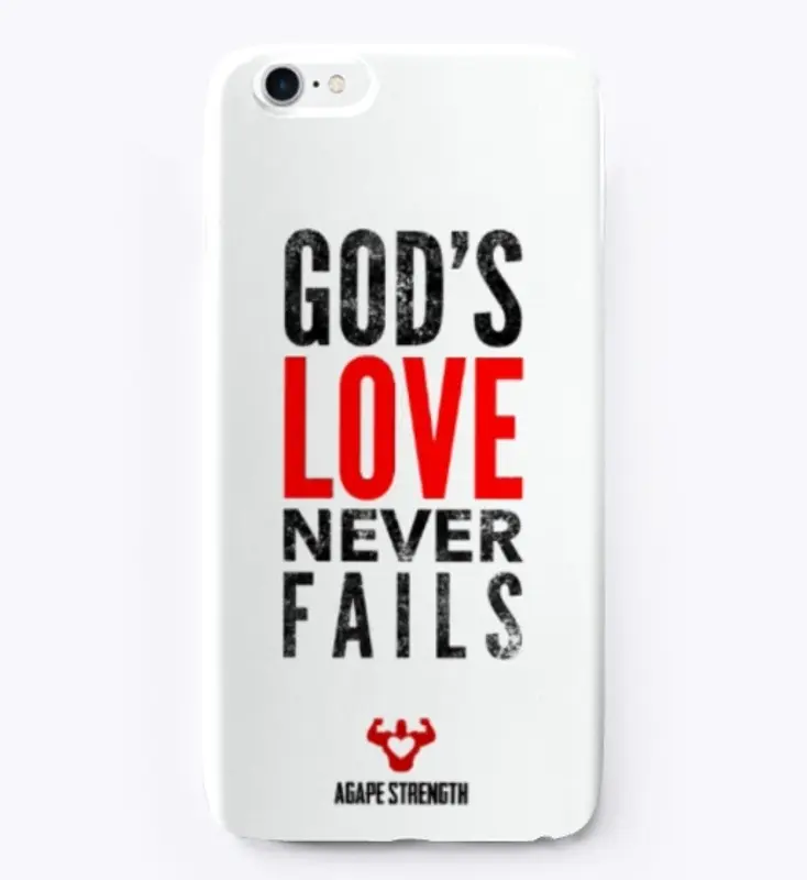 "God's Love Never Fails" White Series