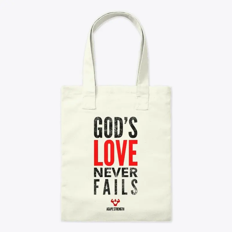 "God's Love Never Fails" White Series