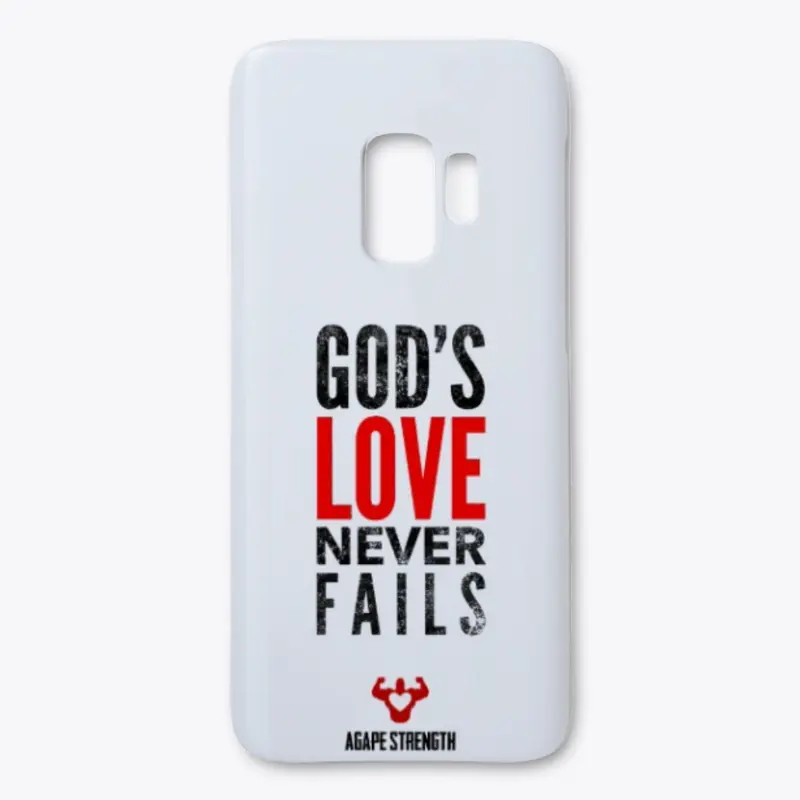 "God's Love Never Fails" White Series